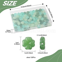 120Pcs 3 Styles Transparent Spray Painted Glass Beads&nbsp;GLAA-FS0002-46