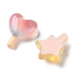 Transparent Resin Cabochons&nbsp;CRES-L050-05