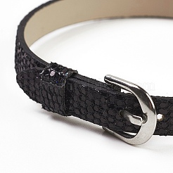 PU Leather Watch Band Strap&nbsp;BJEW-E350-10E