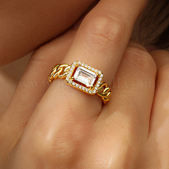 Vintage Style 925 Silver Zircon Ring for Women&nbsp;WL1450