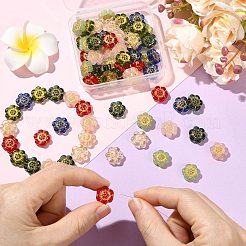 70Pcs 7 Colors Transparent Glass Beads&nbsp;GLAA-CJ0002-92