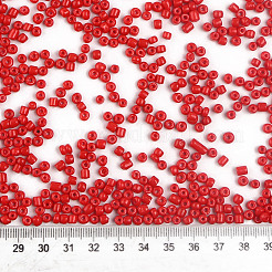 Baking Paint Glass Seed Beads&nbsp;SEED-US0003-4mm-K20