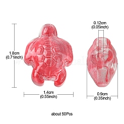 50Pcs Transparent Glass Bead&nbsp;GLAA-FS0001-76