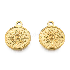 Ion Plating(IP) 201 Stainless Steel Pendants&nbsp;STAS-N098-223LG