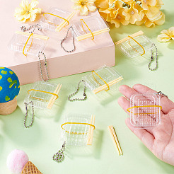 10Pcs Plastic Fast Food Box Mini Model&nbsp;DOLL-TA0001-04