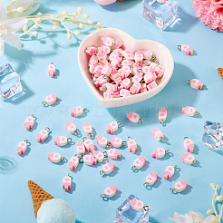 100Pcs Handmade Polymer Clay Charms&nbsp;CLAY-TA0001-96D