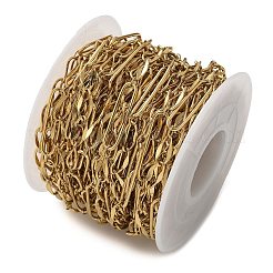 304 Stainless Steel Oval Link Chains&nbsp;CHS-C015-05G