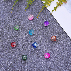 700Pcs 10 Colors Baking Paint Crackle Glass Bead&nbsp;CCG-CJ0001-01