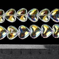 Electroplate Glass Beads Strands&nbsp;X-EGLA-B008-01A-AB02