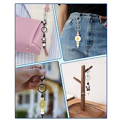 15Pcs Alloy Beadable Keychain Bar Keychains&nbsp;KEYC-FS00048