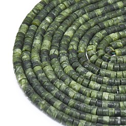 Natural Chinese Southern Jade Beads Strands&nbsp;G-P575-B04-4x2mm