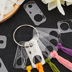 3 Bags Acrylic Thread Winding Boards&nbsp;AJEW-GF0011-67D
