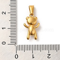 PVD Vacuum Plating 304 Stainless Steel Pendants&nbsp;STAS-M322-20G