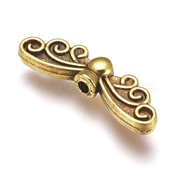 Tibetan Style Alloy Beads&nbsp;TIBEB-1331-AG-LF