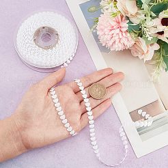Polyester Heart Ribbon&nbsp;OCOR-WH0079-04B