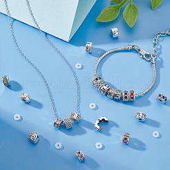 Alloy European Style Clasps&nbsp;PDLC-PH0001-01
