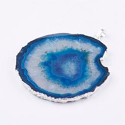 Natural Agate Big Pendants&nbsp;G-P305-E05-S
