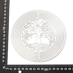 201 Stainless Steel Connector Charms/Links&nbsp;STAS-D386-05E-P