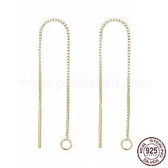 925 Sterling Silver Ear Stud Findings&nbsp;STER-G022-04G