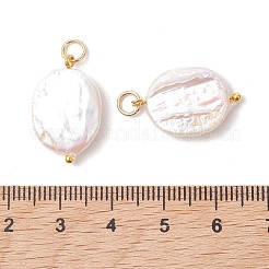 Natural Baroque Keshi Pearl Pendants&nbsp;PALLOY-JF05259-01
