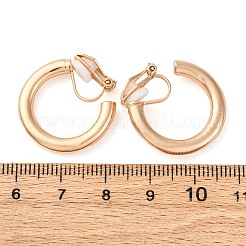 Alloy Silicone Clip-on Earrings&nbsp;EJEW-Z120-01G-02