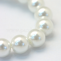 Baking Paint Glass Pearl Bead Strands&nbsp;X-HY-Q003-3mm-01
