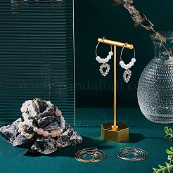 304 Stainless Steel Hoop Earring Findings&nbsp;STAS-UN0004-60