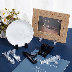 20Pcs 2 Colors Resin Photo Frame Display Stands&nbsp;ODIS-PH0001-92