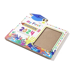 Graduate Theme Wooden Photo Frame&nbsp;AJEW-D069-01D