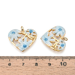 304 Stainless Steel Enamel Pendants&nbsp;STAS-T069-55M