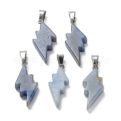 Natural & Synthetic Mixed Gemstone Pendants&nbsp;G-C057-01P