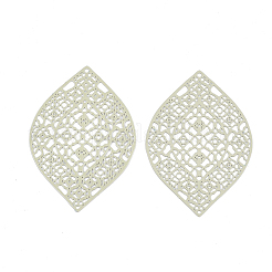 430 Stainless Steel Filigree Pendants&nbsp;LS-X-STAS-S108-12C
