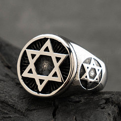 Brass Finger Rings for Men&nbsp;FS-WG3A8DB-01