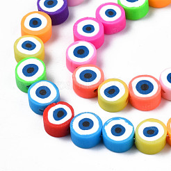 Handmade Polymer Clay Bead Strands&nbsp;CLAY-N006-74