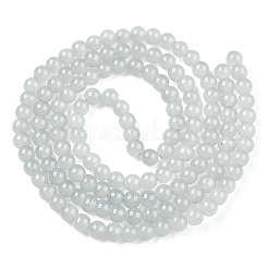 Baking Paint Imitation Jade Glass Round Bead Strands&nbsp;X-DGLA-Q021-6mm-43