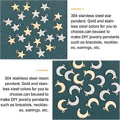304 Stainless Steel Charms&nbsp;STAS-UN0016-61