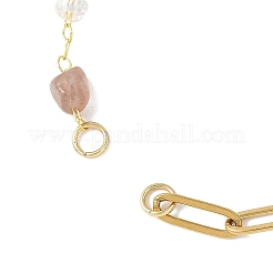 304 Stainless Steel Paperclip Chain Bracelet Making&nbsp;AJEW-JB01434-01