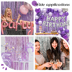 Plastic Foil Fringe Curtains&nbsp;AJEW-WH0314-685