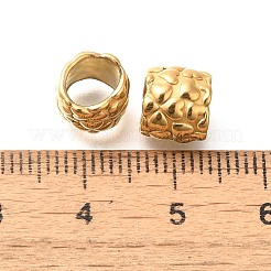 Ion Plating(IP) 304 Stainless Steel European Beads&nbsp;STAS-I321-36G