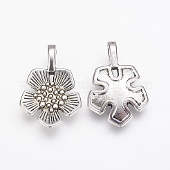 Tibetan Style Alloy Pendants&nbsp;TIBEP-A12063-FF-1