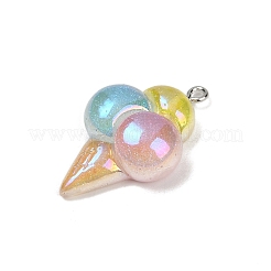 Transparent Resin Pendants&nbsp;RESI-R467-01P-01