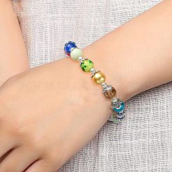 200Pcs 10 Styles Tibetan Style Alloy Bead Caps&nbsp;TIBE-CJ0001-22