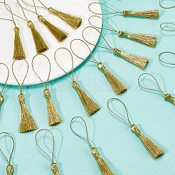 60Pcs Polyester Tassel Pendant Decorations&nbsp;AJEW-GF0010-90