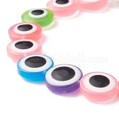 Resin Imitation Lampwork Beads Strands&nbsp;RESI-F032-01I