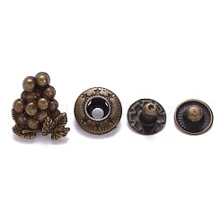 Brass Snap Buttons&nbsp;X-SNAP-S012-004-RS