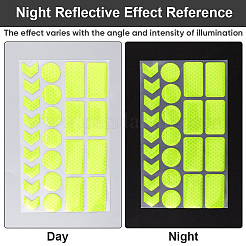 Waterproof Plastic Reflective Sticker&nbsp;DIY-WH0184-88A