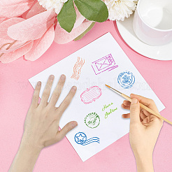 PVC Plastic Clear Stamps&nbsp;DIY-WH0439-0007