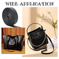 4M Flat Imitation Leather Cord&nbsp;LC-WH0011-03B-01