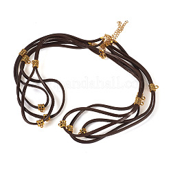 3Pcs Cowhide Leather Cord Double Layer Necklace Making&nbsp;AJEW-TA0002-77B