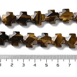 Natural Tiger Eye Beads Strands&nbsp;G-K357-C04-01